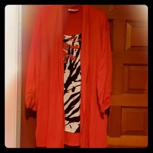 All-in-one Top With Attached Jacket